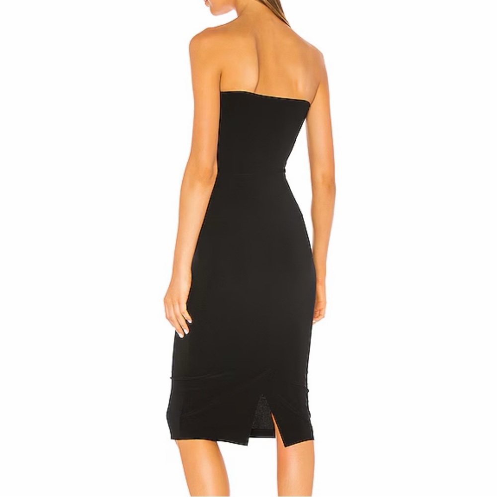Norma Kamali Classic Black Strapless Dress - Picture 3 of 3